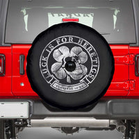 Lucky Is For Heretics Skull Shamrock Spare Tire Cover Proverbs 16:33 Christian St Patricks Day Statement