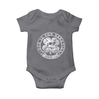 Lucky Is For Heretics Skull Shamrock Baby Onesie Proverbs 16:33 Christian St Patricks Day Statement