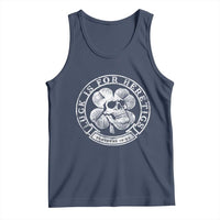 Lucky Is For Heretics Skull Shamrock Tank Top Proverbs 16:33 Christian St Patricks Day Statement
