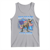 Funny Patriotic Dino Rex 250 Years 1776 2026 Tank Top Dinosaur USA Flag America 250th Anniversary Celebration