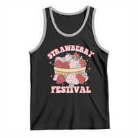 Strawberry Festival Tank Top Retro Strawberries Fruit Lover