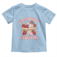 Strawberry Festival Toddler T Shirt Retro Strawberries Fruit Lover