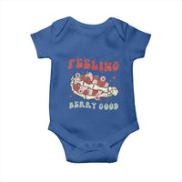 Strawberry Festival Baby Onesie Feeling Berry Good Fruit Lover Skeleton Hand