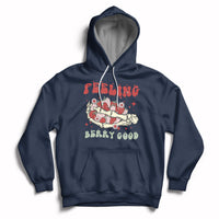 Feeling Berry Good Cute Strawberry Festival Fruit Lover Hoodie, Strawberry Shirt, Spring Season Shirt Hoodie - Wonder Print Shop