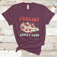 Feeling Berry Good Cute Strawberry Festival Fruit Lover T-shirt, Strawberry Shirt, Spring Season Shirt T-Shirt - Wonder Print Shop