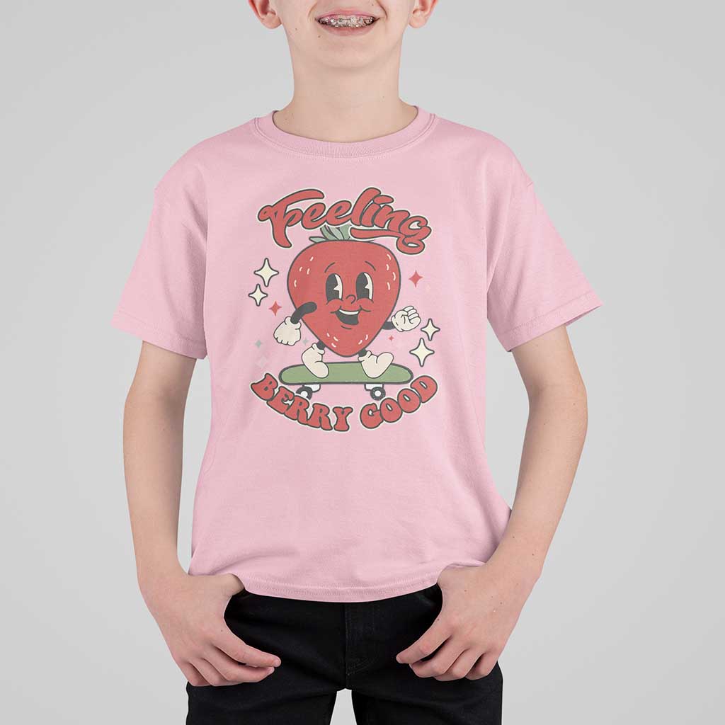 Strawberry Festival T Shirt For Kid Cute Feeling Berry Good Fruit Lover