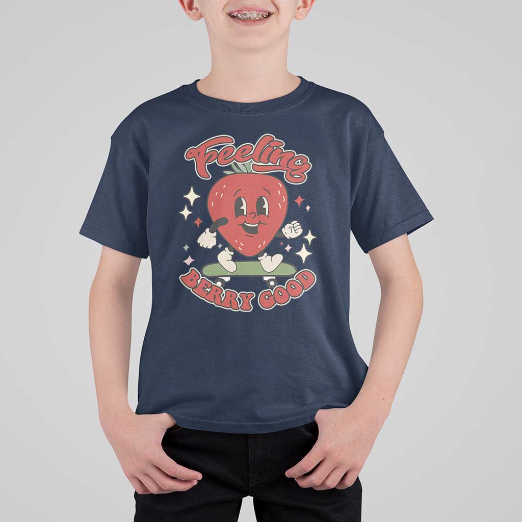 Strawberry Festival T Shirt For Kid Cute Feeling Berry Good Fruit Lover