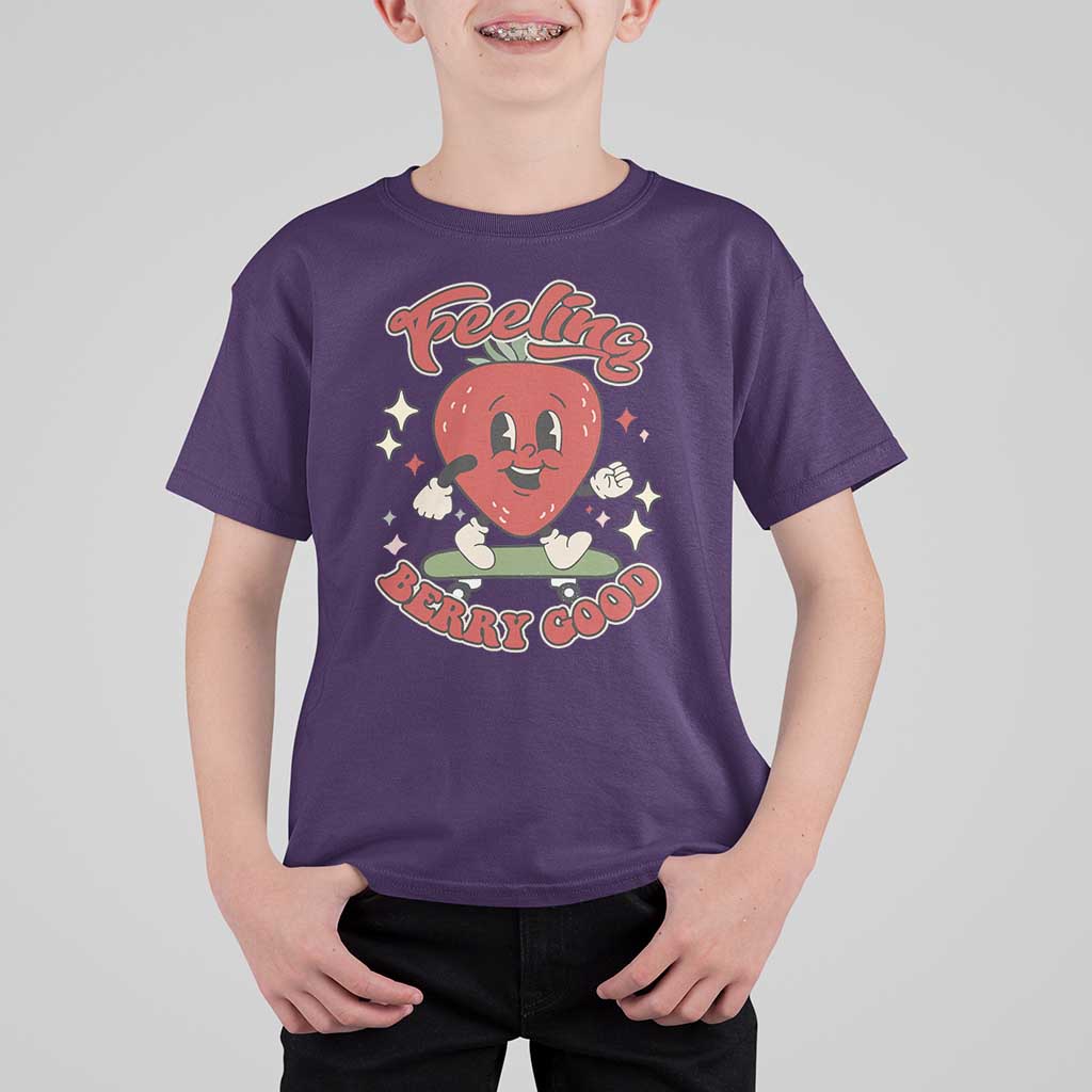 Strawberry Festival T Shirt For Kid Cute Feeling Berry Good Fruit Lover