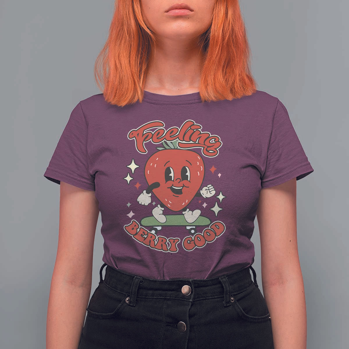 Strawberry Festival T Shirt For Women Cute Feeling Berry Good Fruit Lover