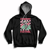 Strawberry Festival Fruit Lover Botanical Fruit Strawberry Lovers Hoodie, Strawberry Shirt, Spring Season Shirt Hoodie - Wonder Print Shop