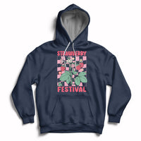 Strawberry Festival Fruit Lover Botanical Fruit Strawberry Lovers Hoodie, Strawberry Shirt, Spring Season Shirt Hoodie - Wonder Print Shop