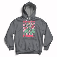 Strawberry Festival Fruit Lover Botanical Fruit Strawberry Lovers Hoodie, Strawberry Shirt, Spring Season Shirt Hoodie - Wonder Print Shop