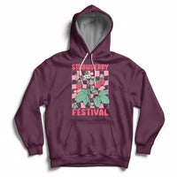 Strawberry Festival Fruit Lover Botanical Fruit Strawberry Lovers Hoodie, Strawberry Shirt, Spring Season Shirt Hoodie - Wonder Print Shop