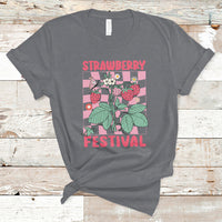 Strawberry Festival Fruit Lover Botanical Fruit Strawberry Lovers T-shirt, Strawberry Shirt, Spring Season Shirt T-Shirt - Wonder Print Shop