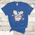 Retro Cute Easter Bunny Head Glasses Bubblegum Easter Day T-Shirt - Wonder Print Shop