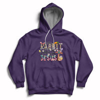 Silly Rabbit Easter Is For Jesus Religious Easter Bunny Hoodie - Wonder Print Shop
