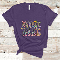 Silly Rabbit Easter Is For Jesus Religious Easter Bunny T-Shirt - Wonder Print Shop
