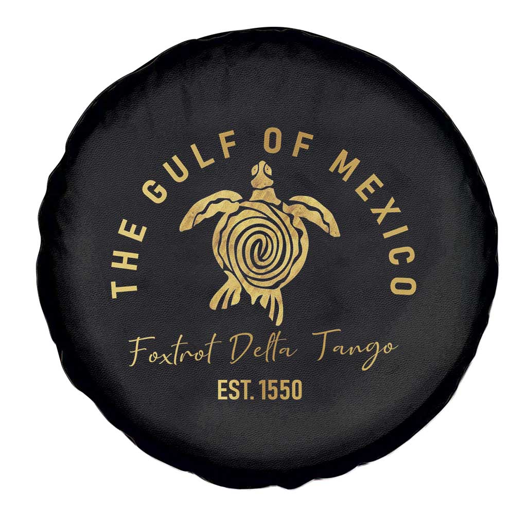 Gulf Of Mexico Turtle Spare Tire Cover Foxtrots Deltas Tangos
