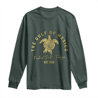Gulf Of Mexico Turtle Long Sleeve Shirt Foxtrots Deltas Tangos