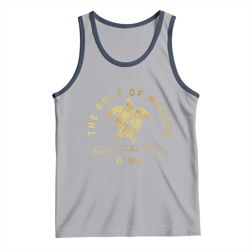 Gulf Of Mexico Turtle Tank Top Foxtrots Deltas Tangos