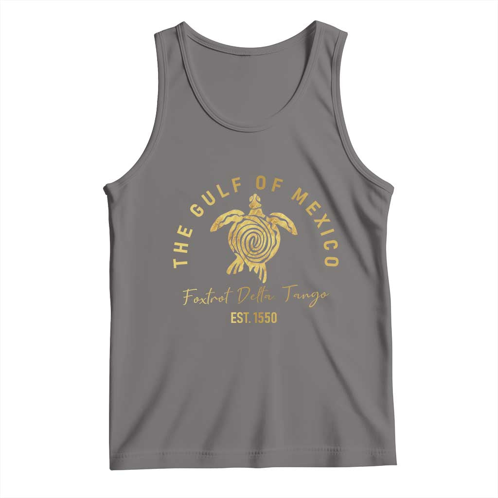 Gulf Of Mexico Turtle Tank Top Foxtrots Deltas Tangos