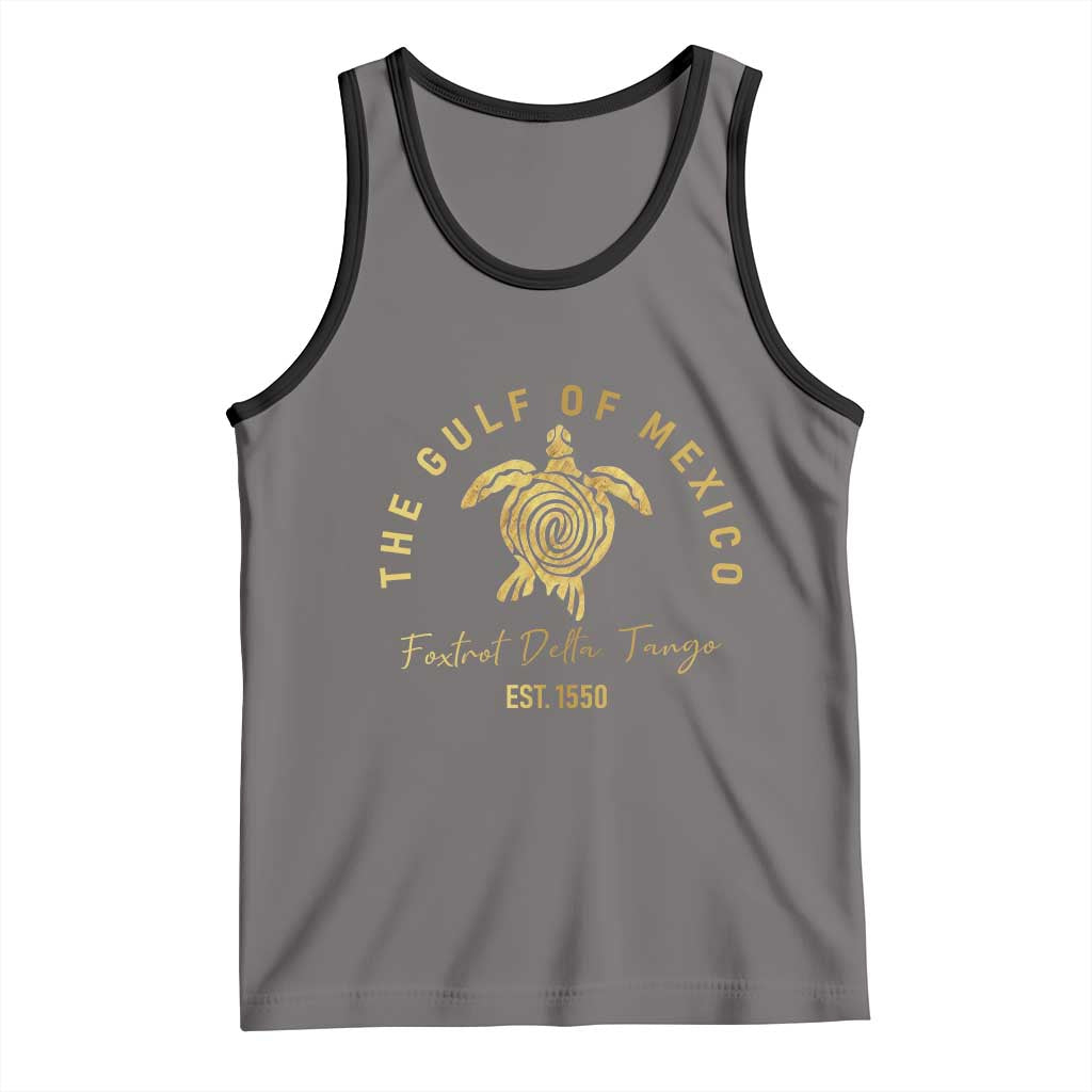 Gulf Of Mexico Turtle Tank Top Foxtrots Deltas Tangos