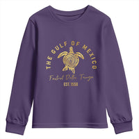 Gulf Of Mexico Turtle Youth Sweatshirt Foxtrots Deltas Tangos