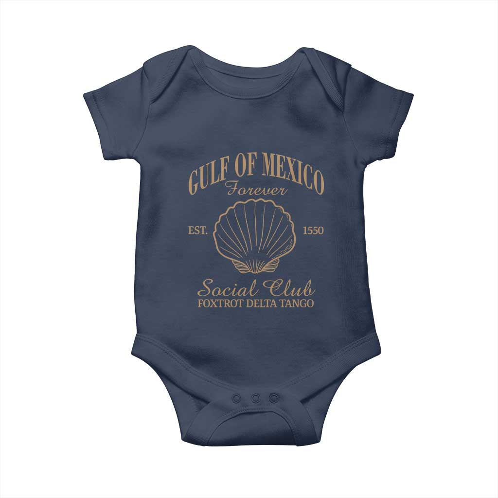Gulf Of Mexico Baby Onesie Foxtrot Delta Tango FDT Resist