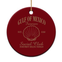 Gulf Of Mexico Ceramic Ornament Foxtrot Delta Tango FDT Resist - Wonder Print Shop