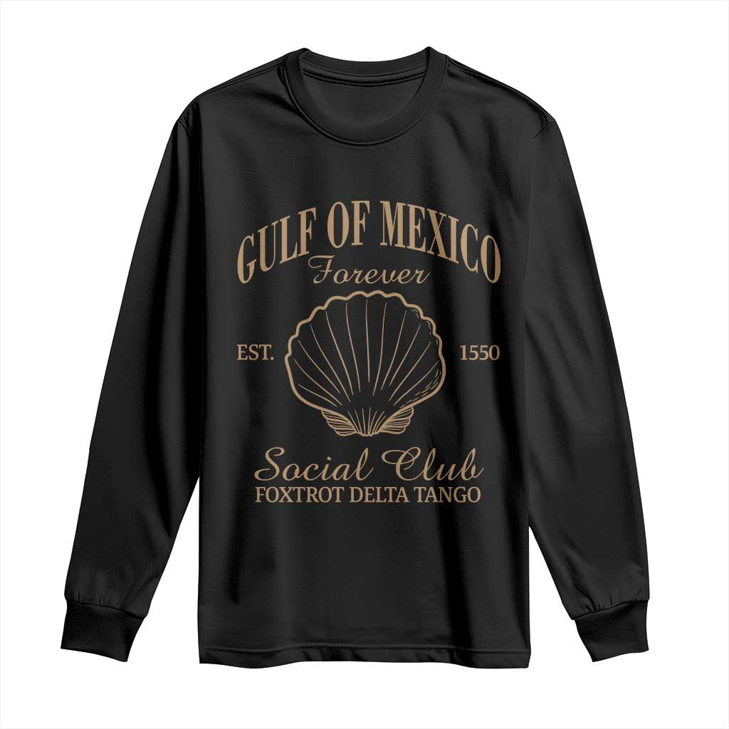 Gulf Of Mexico Long Sleeve Shirt Foxtrot Delta Tango FDT Resist