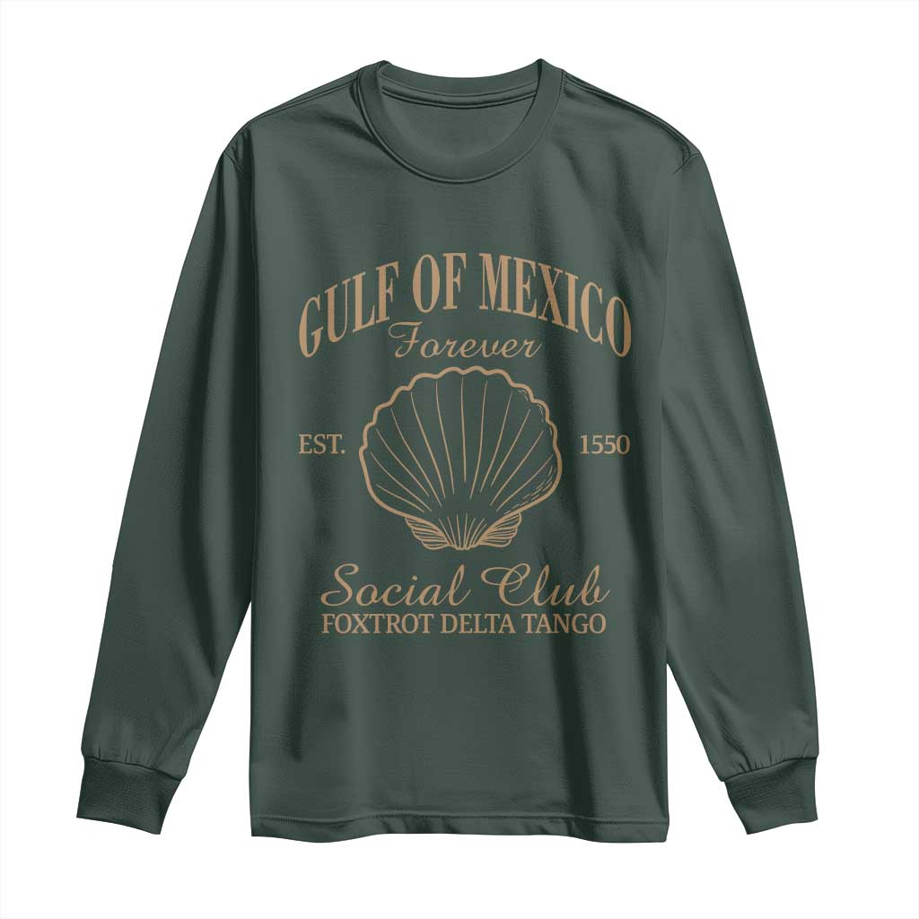 Gulf Of Mexico Long Sleeve Shirt Foxtrot Delta Tango FDT Resist