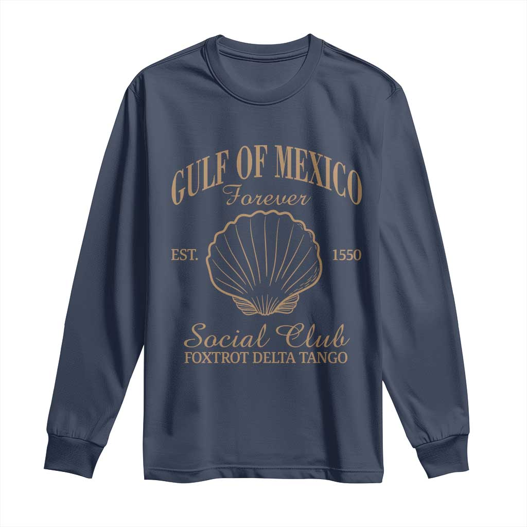 Gulf Of Mexico Long Sleeve Shirt Foxtrot Delta Tango FDT Resist