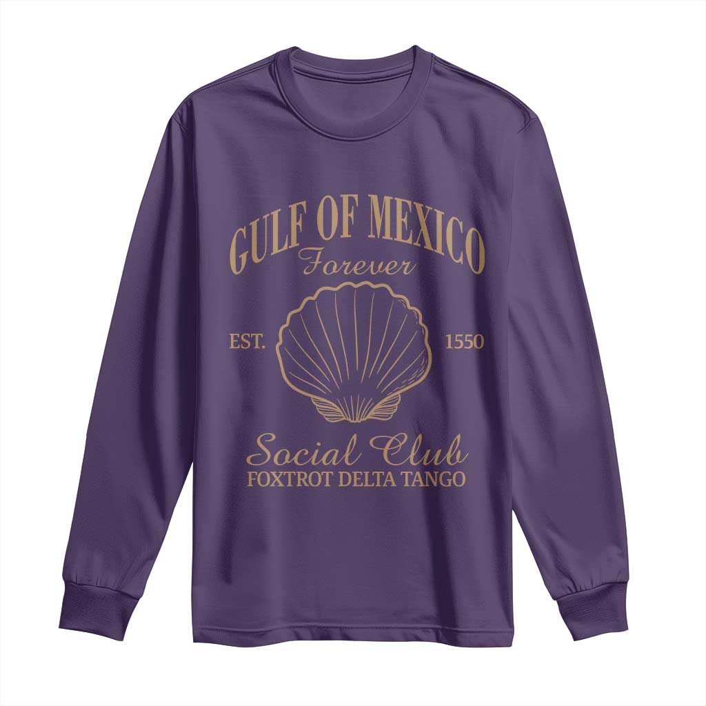 Gulf Of Mexico Long Sleeve Shirt Foxtrot Delta Tango FDT Resist