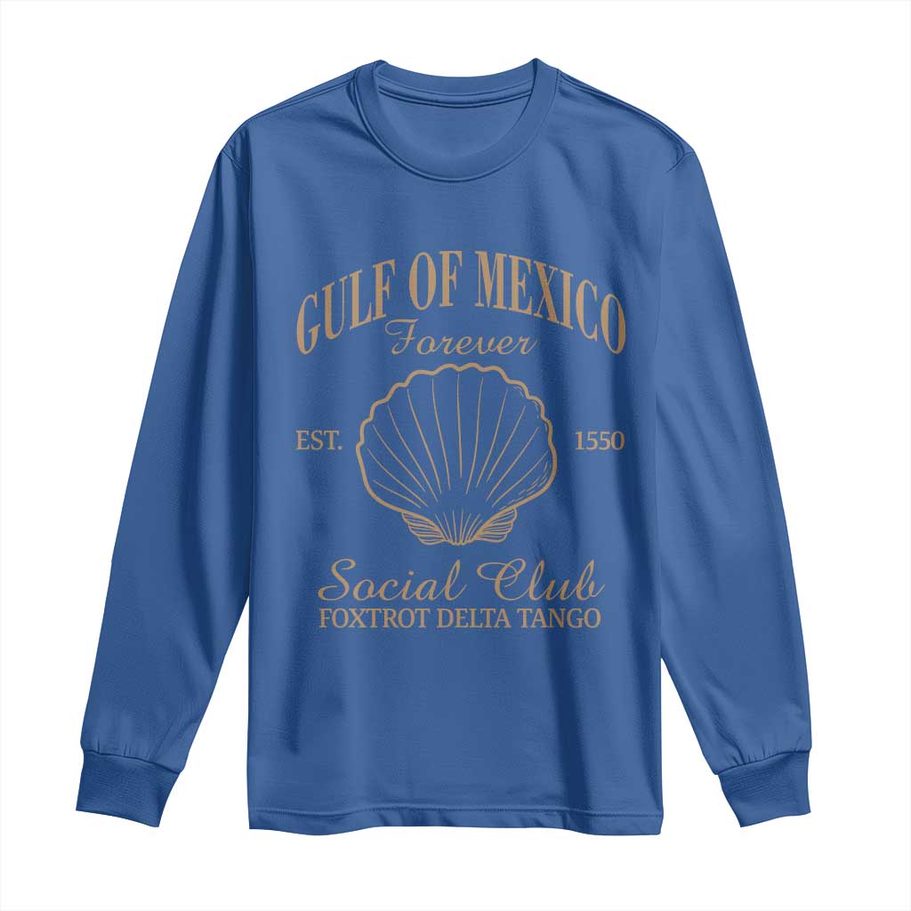 Gulf Of Mexico Long Sleeve Shirt Foxtrot Delta Tango FDT Resist