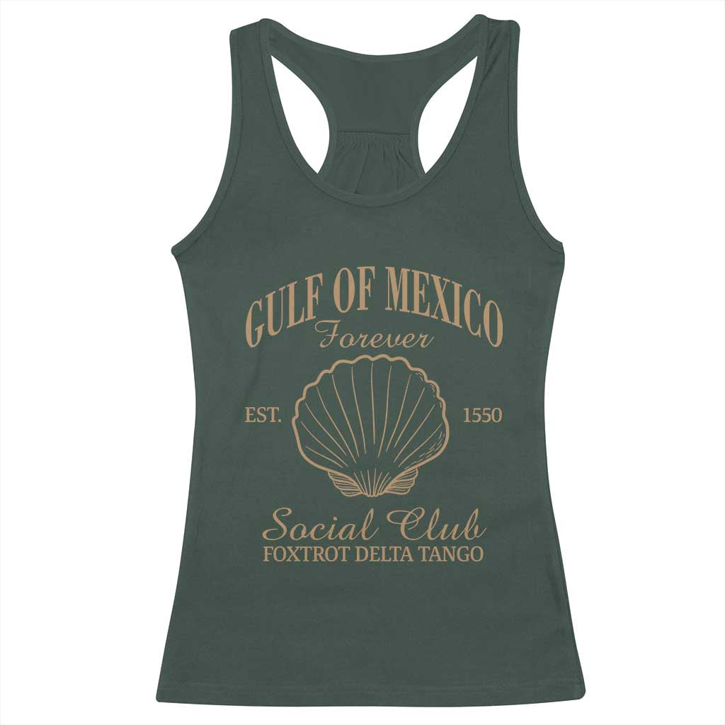 Gulf Of Mexico Racerback Tank Top Foxtrot Delta Tango FDT Resist