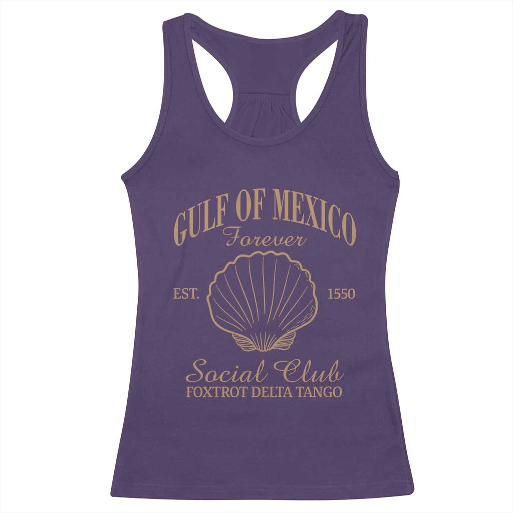 Gulf Of Mexico Racerback Tank Top Foxtrot Delta Tango FDT Resist