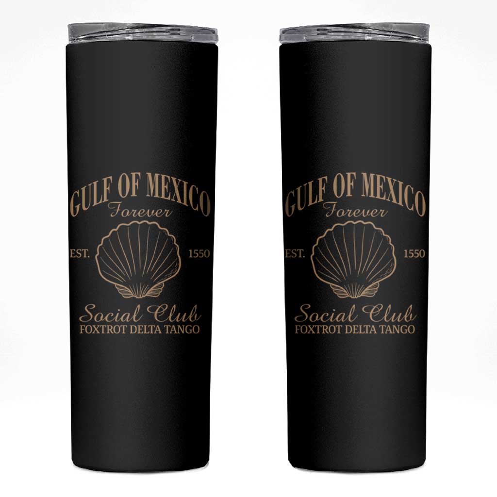 Gulf Of Mexico Skinny Tumbler Foxtrot Delta Tango FDT Resist