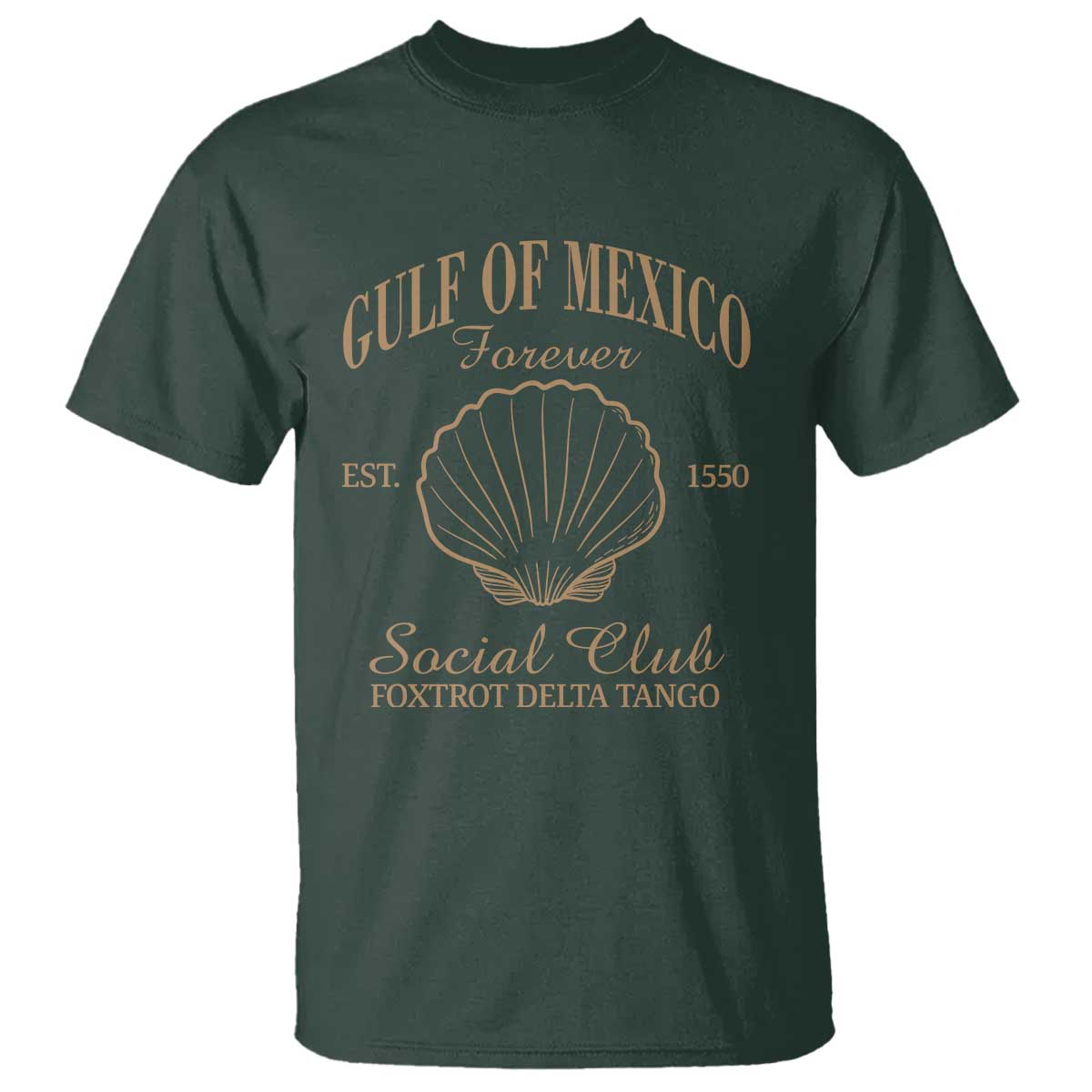 Gulf Of Mexico T Shirt Foxtrot Delta Tango FDT Resist