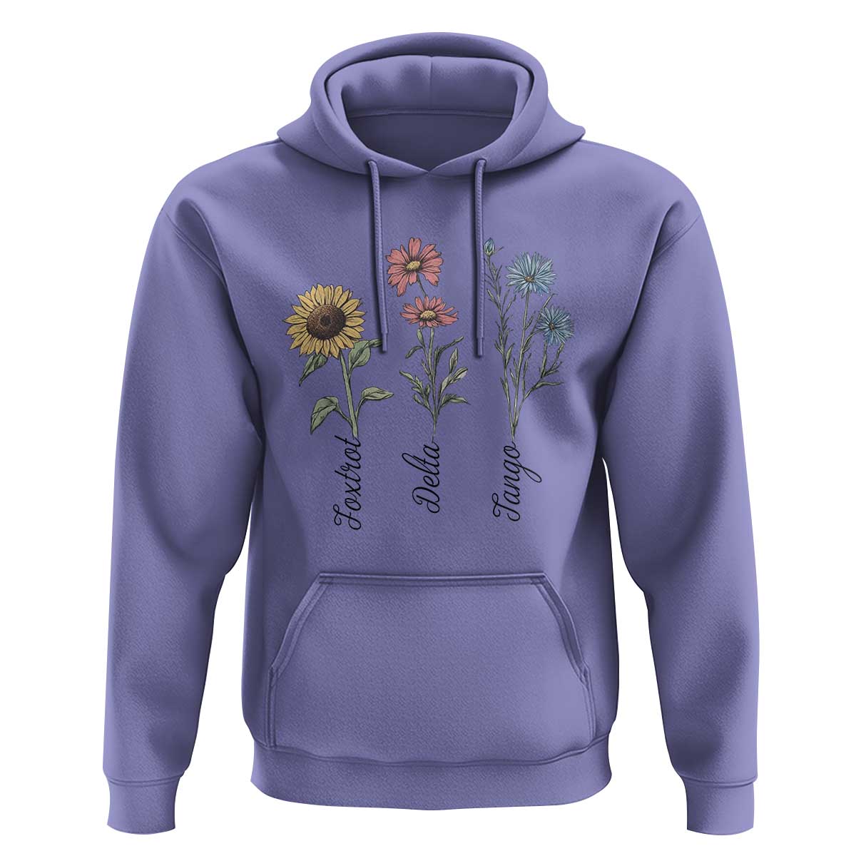 Floral FDT Foxtrot Delta Tango Hoodie