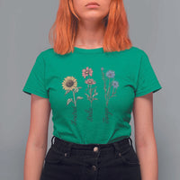 Floral FDT Foxtrot Delta Tango T Shirt For Women