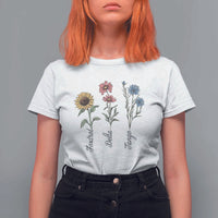 Floral FDT Foxtrot Delta Tango T Shirt For Women