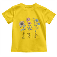 Floral FDT Foxtrot Delta Tango Toddler T Shirt Funny Offensive Retro
