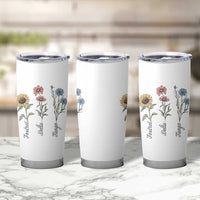 Floral FDT Foxtrot Delta Tango Tumbler Cup Funny Offensive Retro