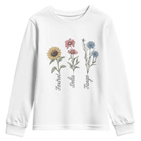 Floral FDT Foxtrot Delta Tango Youth Sweatshirt Funny Offensive Retro