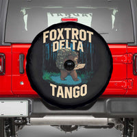 Foxtrots Deltas Tangos Funny Bear Resist Spare Tire Cover Protect Our National Parks