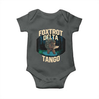 Foxtrots Deltas Tangos Funny Bear Resist Baby Onesie Protect Our National Parks