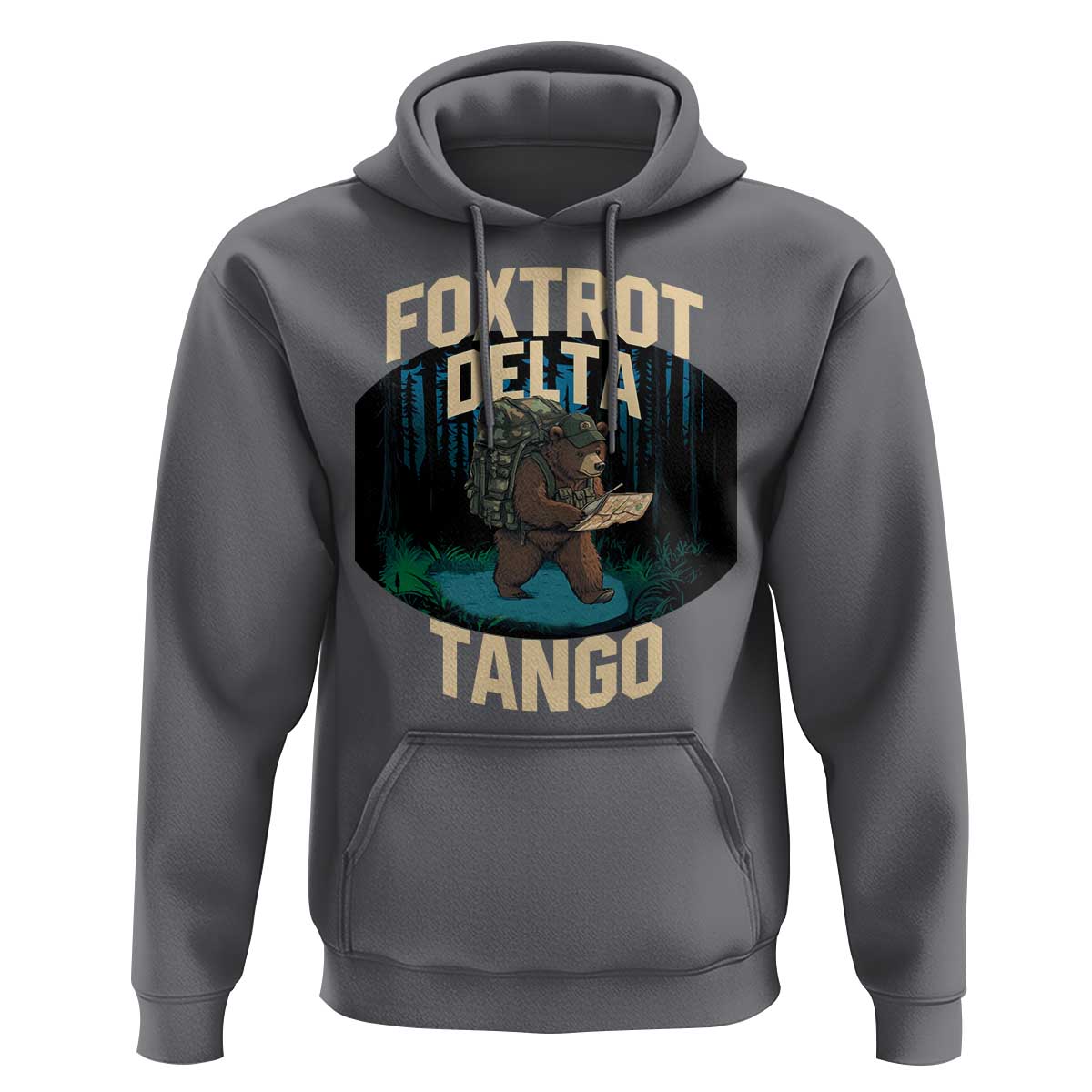 Foxtrots Deltas Tangos Funny Bear Resist Hoodie Protect Our National Parks