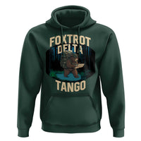 Foxtrots Deltas Tangos Funny Bear Resist Hoodie Protect Our National Parks