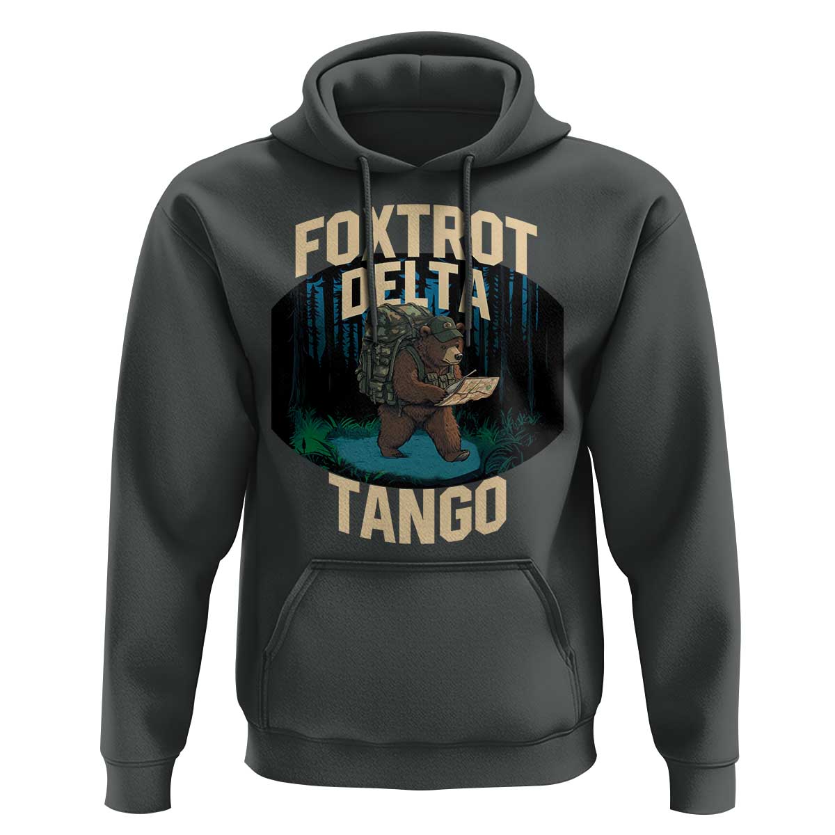 Foxtrots Deltas Tangos Funny Bear Resist Hoodie Protect Our National Parks