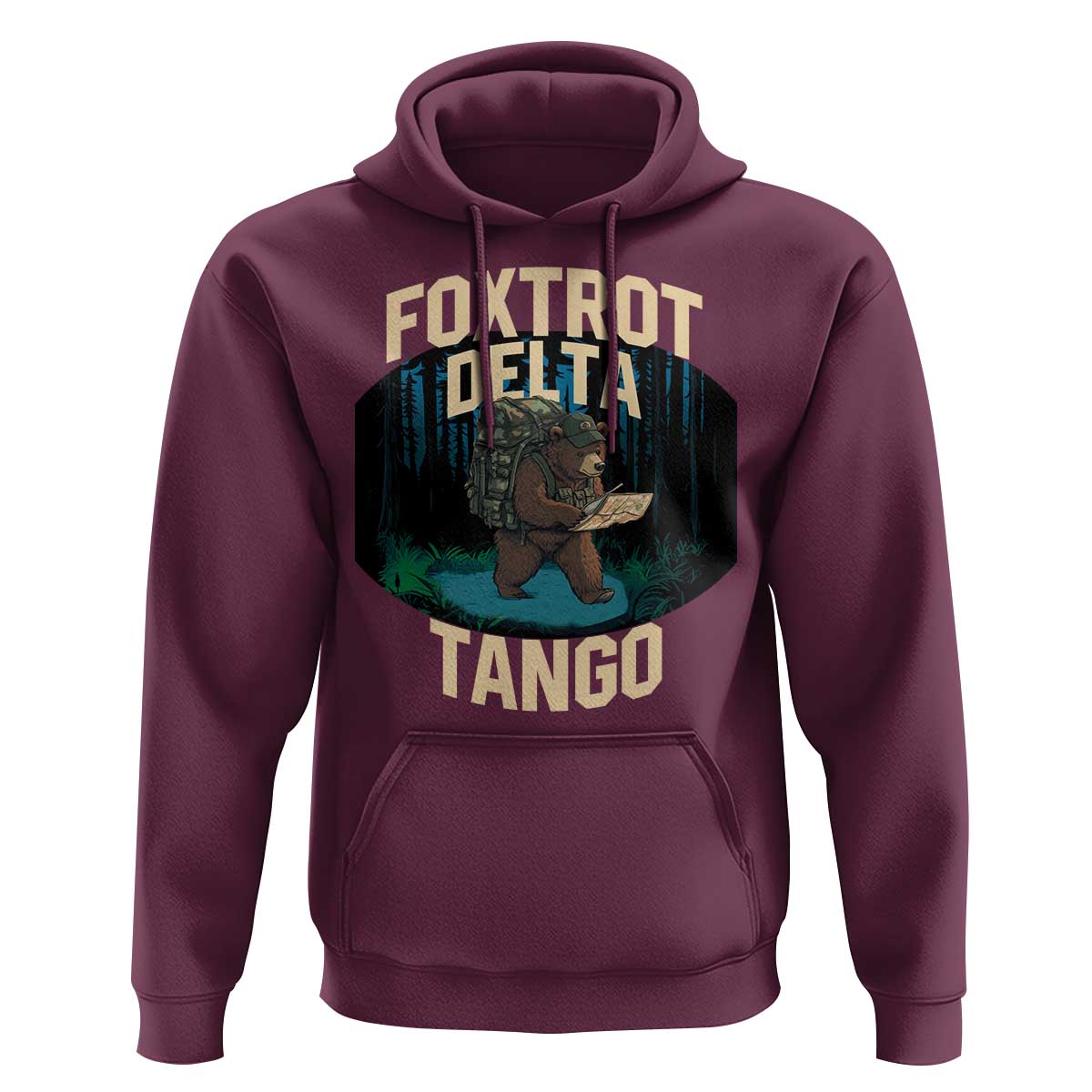 Foxtrots Deltas Tangos Funny Bear Resist Hoodie Protect Our National Parks